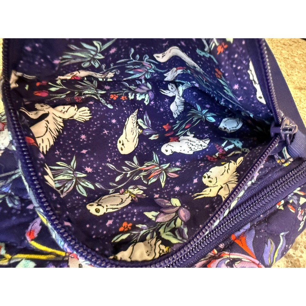 Vera Bradley Harry Potter Forbidden Forest Mini Sling Backpack Quilt Cotton Bag - Picture 5 of 9